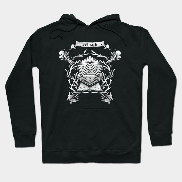 Wizard Crest Hoodie by LetterQ